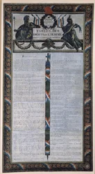 Tafel der Erklärung der Menschen- und Bürgerrechte
